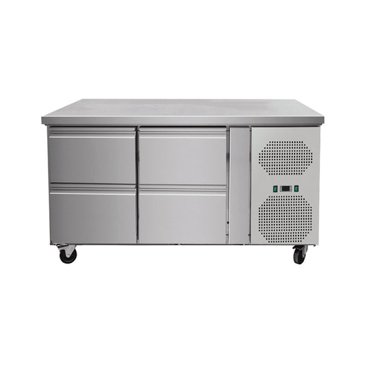 THP2100TN4D - Meuble réfrigérée Positif 4 tiroirs GN1/1   , 1360 x 700 x 860 mm