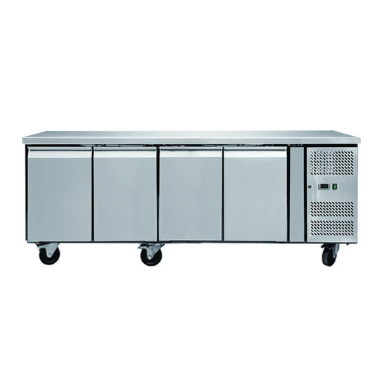THSNACK4100TN - Meuble réfrigérée - 4 portes - Positive , 2230x600x 860 mm