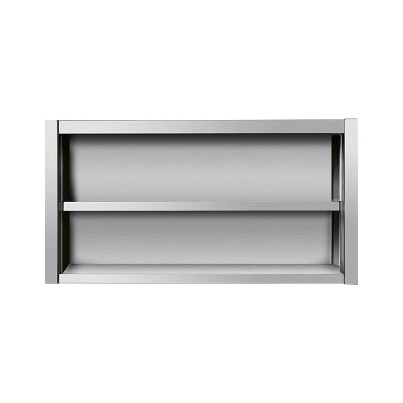 Placard mural en inox - sans porte, 1800 x 400 x 650 mm - Skyrainbow THWOR184