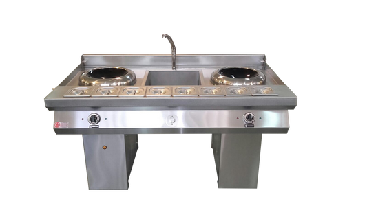 Induction lisse CINDULI 8+8kW