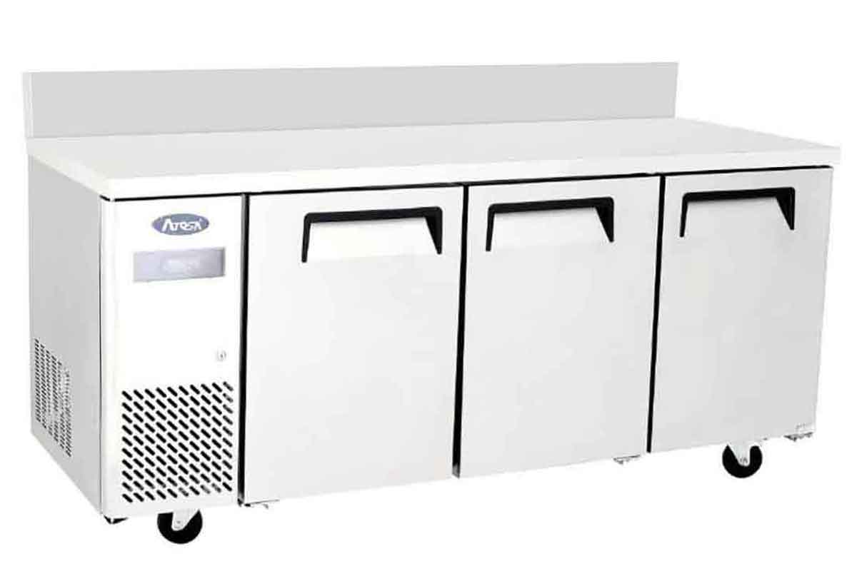 Table Réfrigérée Négative Compacte L1800 avec Dosseret - 470 L