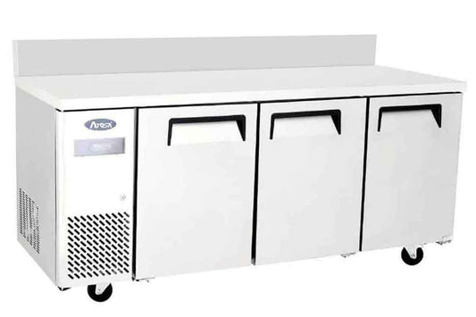 Table Réfrigérée Négative Compacte L1800 avec Dosseret - 470 L