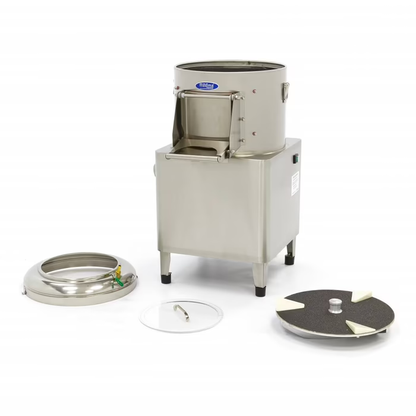 Machine à Éplucher les Pommes de Terre - 8 kg - 160 kg/h - Éplucheuse Professionnelle