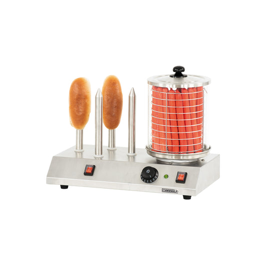 Appareil à hot-dog électrique 4 plots - Casselin