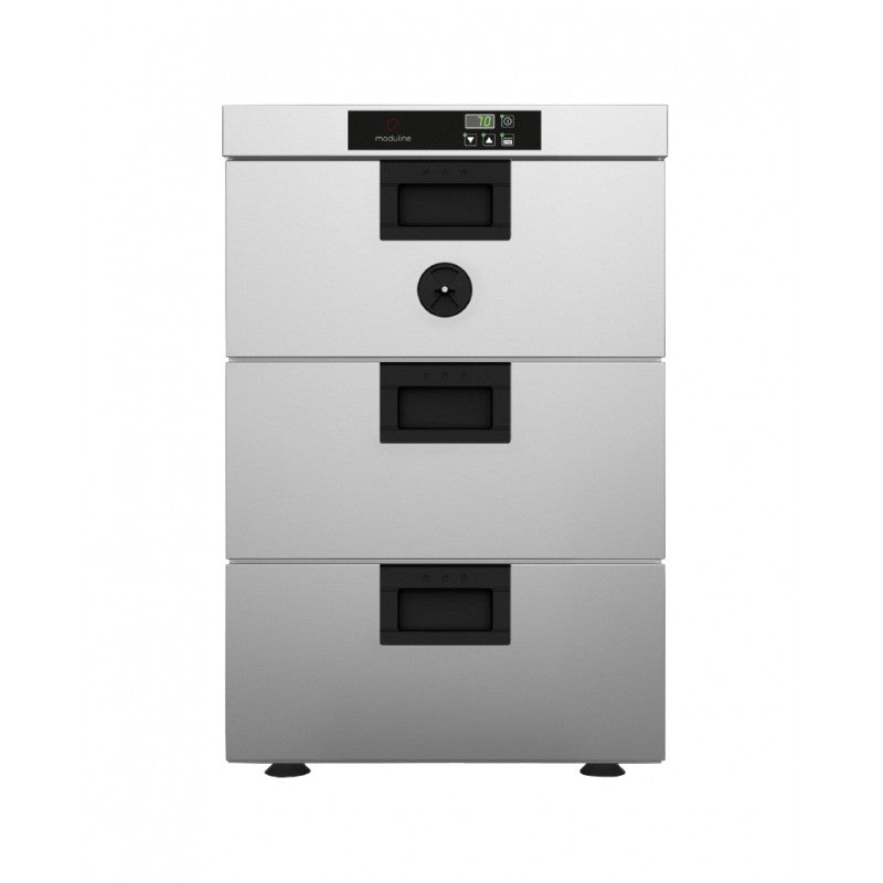 Armoire de maintien au chaud pour bacs GN 1/1 - Série HSW - Hauteur 720 mm - Moduline