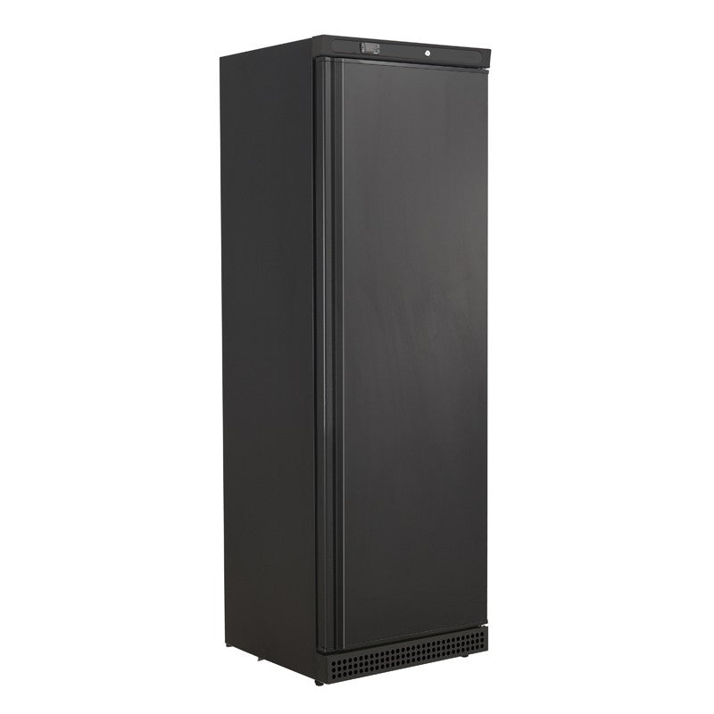 Armoire réfrigérée positive -2°C/+8 °C - Noire - 400 L - 1 porte pleine - Nosem