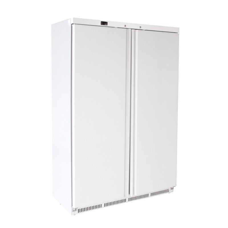 Armoire réfrigérée positive blanche - 800 litres - 2 portes pleines - Nosem