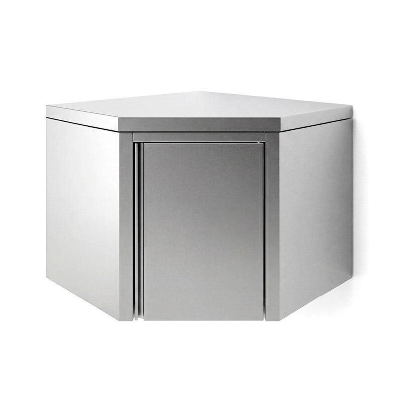 Armoire suspendue en coin 1 porte battante - Nosem