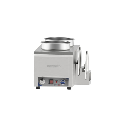 Bain-marie à eau à sauce 2 x 7,5L - Casselin