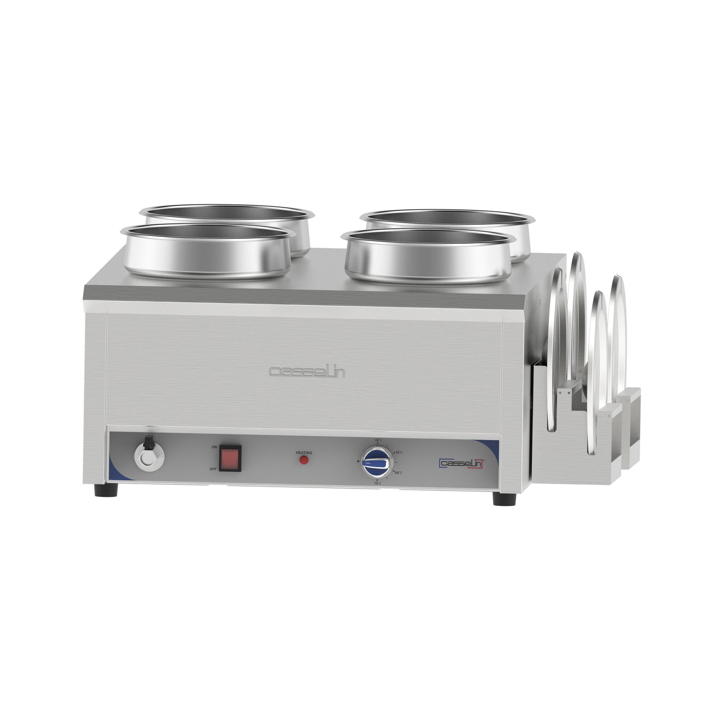 Bain-marie à eau à sauce 4 x 7,5L - Casselin