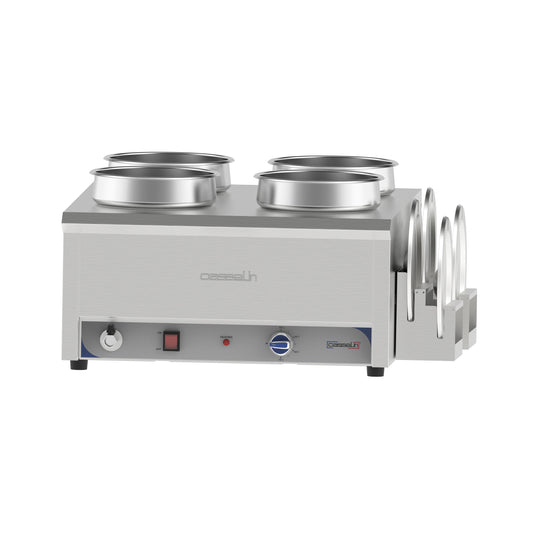 Bain-marie à eau à sauce 4 x 7,5L - Casselin