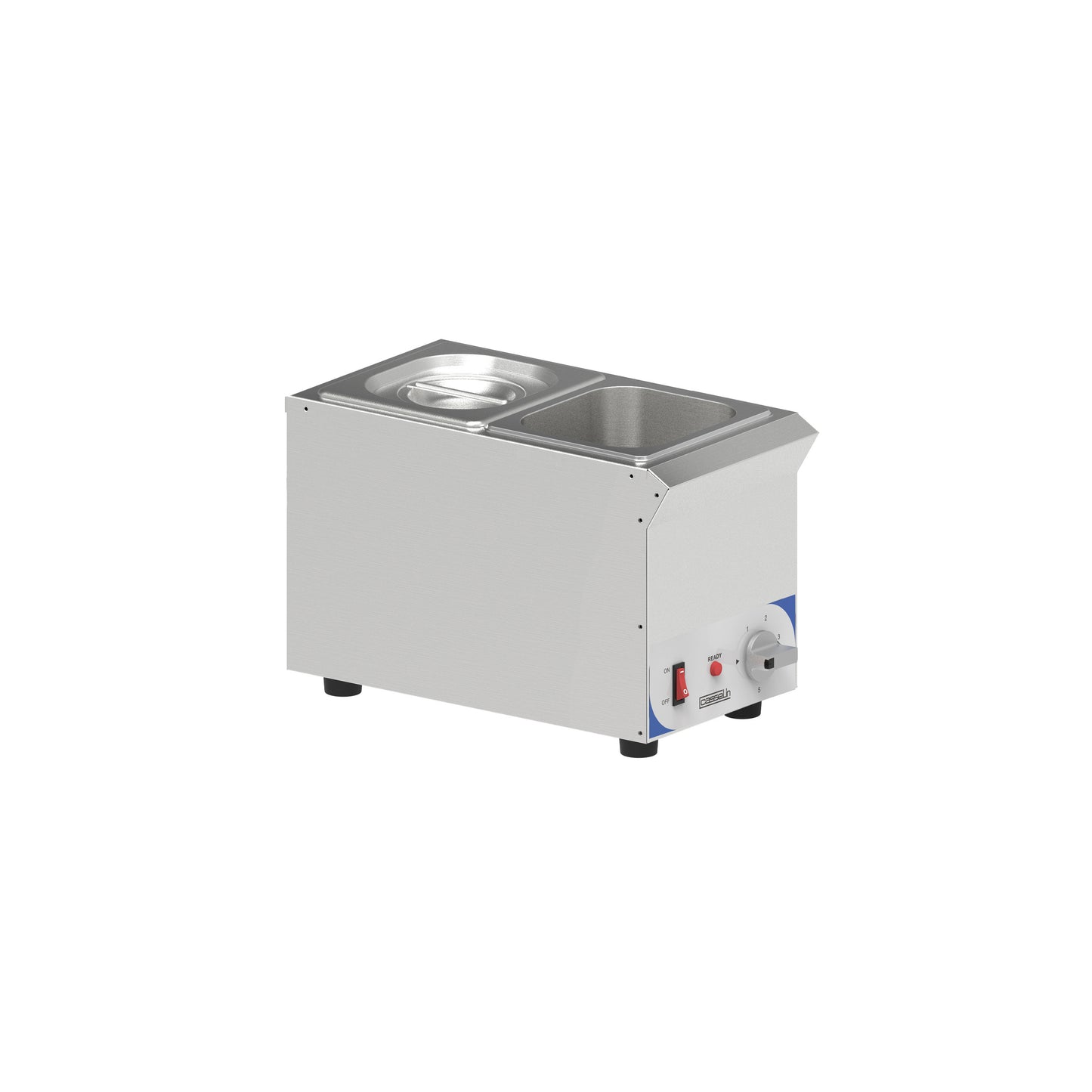 Bain-marie à sauce 2 x GN 1/6 compact - Casselin