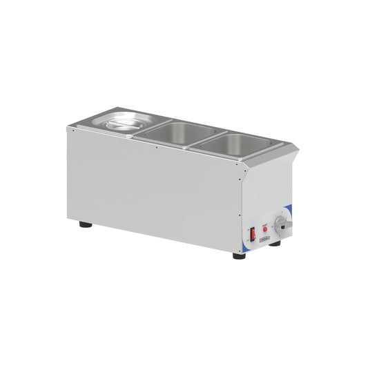 Bain-marie à sauce 3 x GN 1/6 compact - Casselin