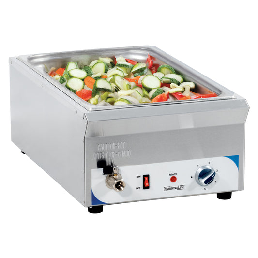 Bain-marie avec robinet de vidange GN 1/1 - 100 mm - Casselin