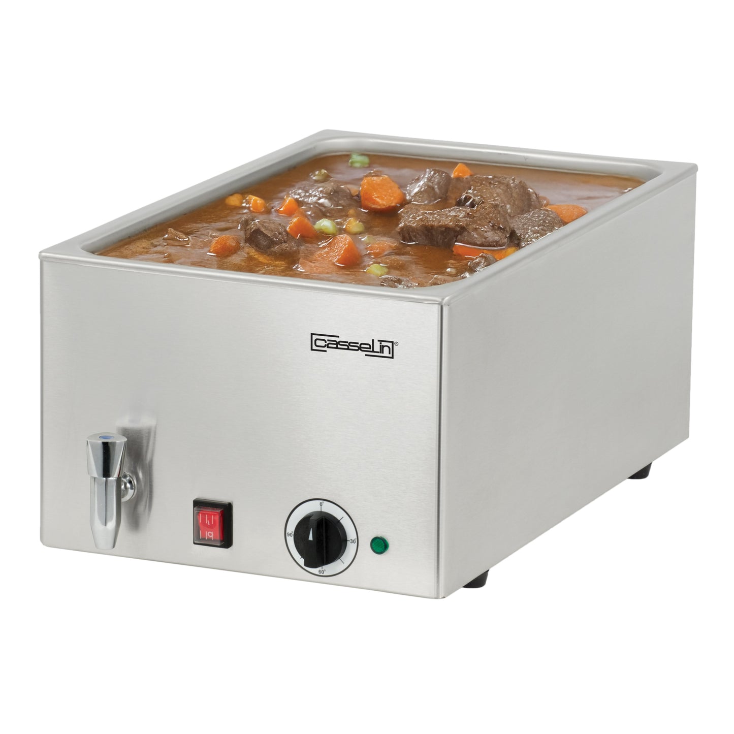 Bain-marie avec robinet de vidange GN 1/1 - Casselin