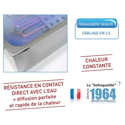 Bain-marie compact avec vidange - Gamme Tradition - 18 L - 230 V - 15162