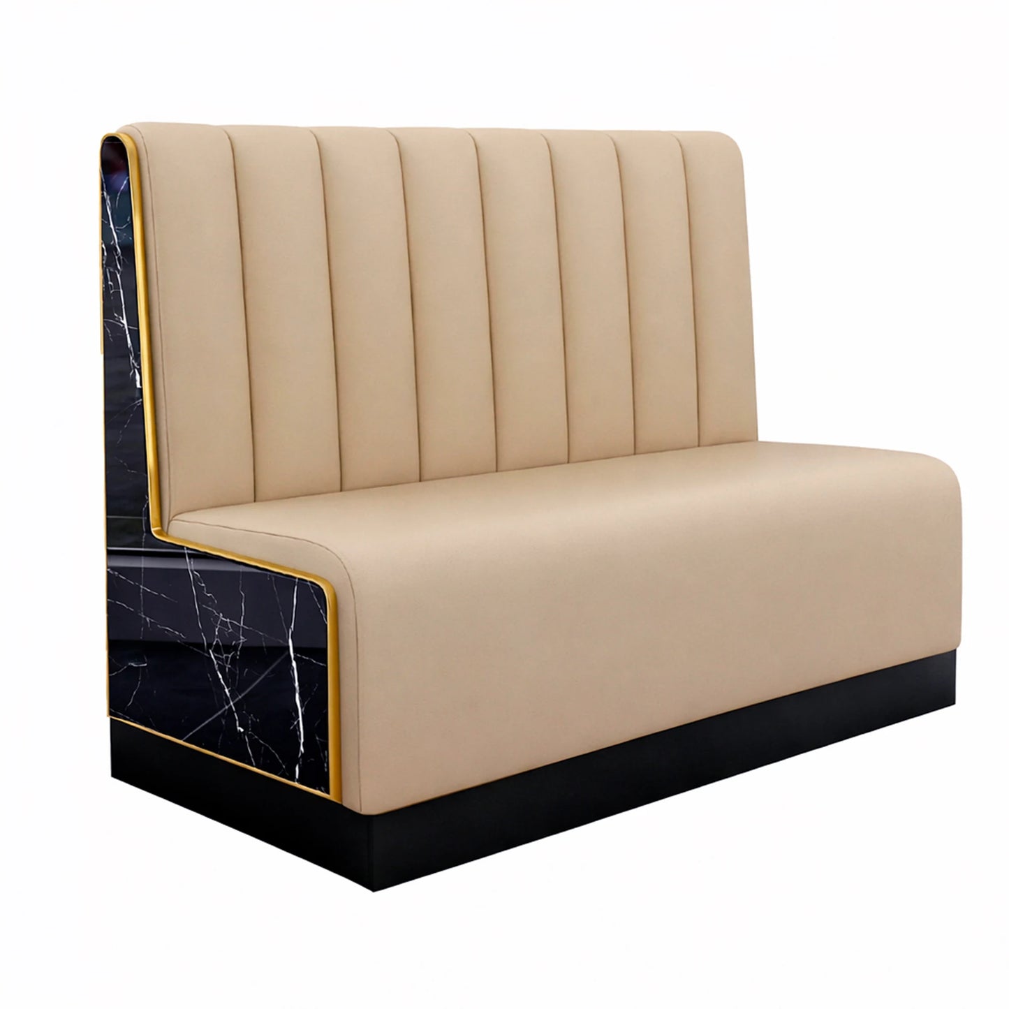 Banc Hôtellerie Simili-cuir+Multicouche 120cm
