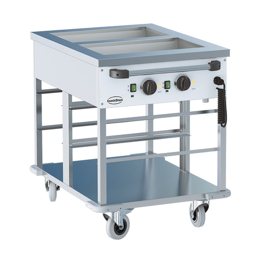 Chariot Bain-Marie Mobile 2/1 GN