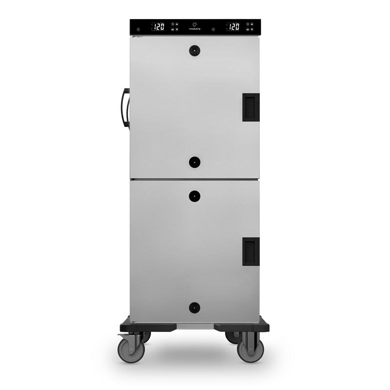 Chariot de maintien au chaud pour bac GN 1/1 ou GN 1/2 - Série HHT - Poids 111 kg - Moduline