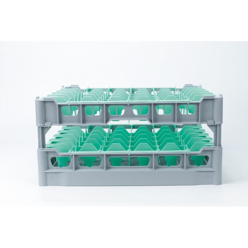 Casier à verres 500 x 500 mm CLIXRACK 36 cases - Hauteur utile 215 mm - Colged