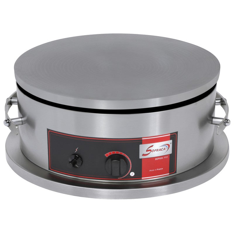 Crêpière Gaz Professionnelle à Usage Intensif - Diamètre 40 cm