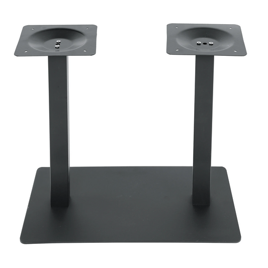 Base Rectangulaire Classique - Noir
