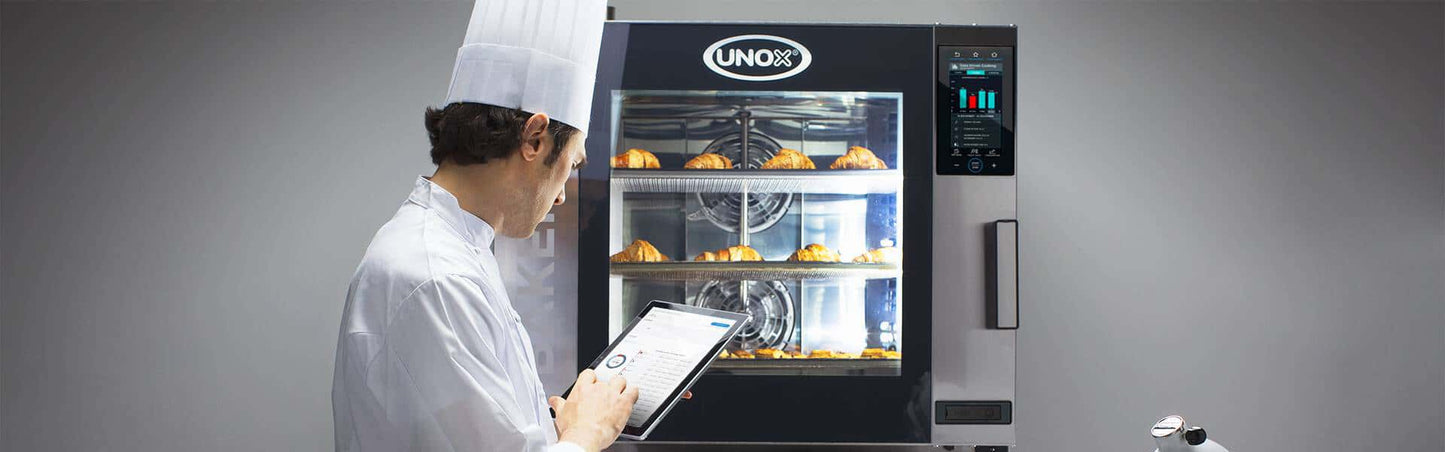 Four UNOX CHEFTOP MIND.Maps & CHEFLUX – XECC-1013-EPLM
