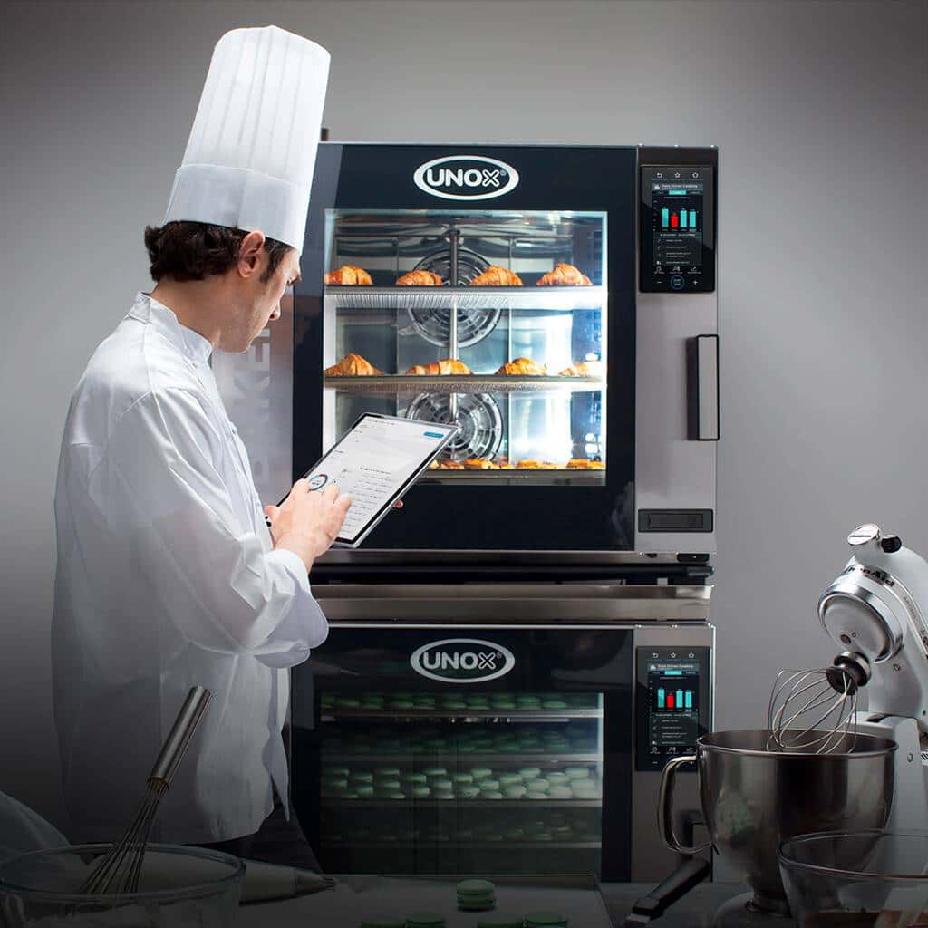 Four UNOX CHEFTOP MIND.Maps & CHEFLUX – XECC-1013-EPRM