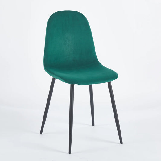 Chaise SIMP Velours - Vert
