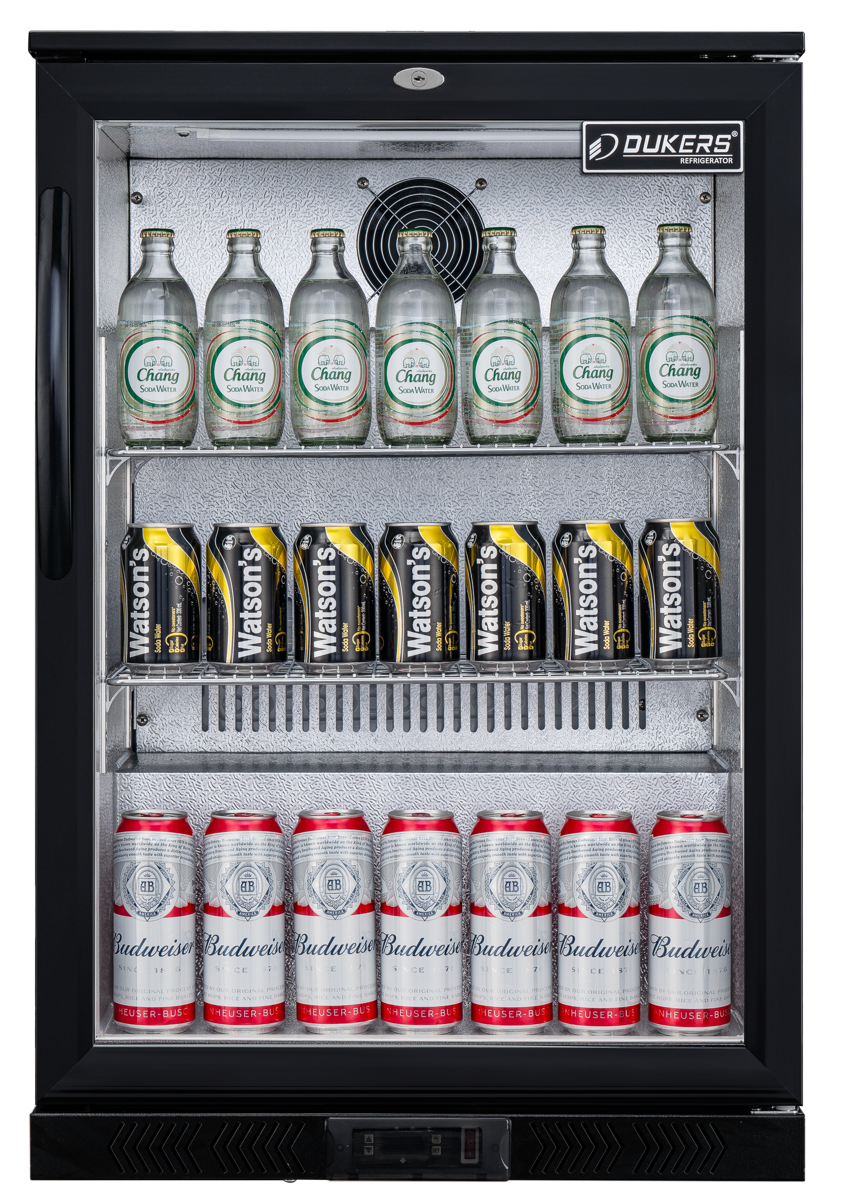 Arrière-bars - 1 porte vitrée battante - 118 litres - LG-128