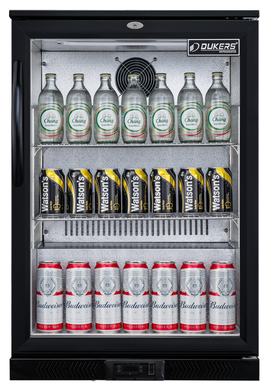 Arrière-bars - 1 porte vitrée battante - 118 litres - LG-128