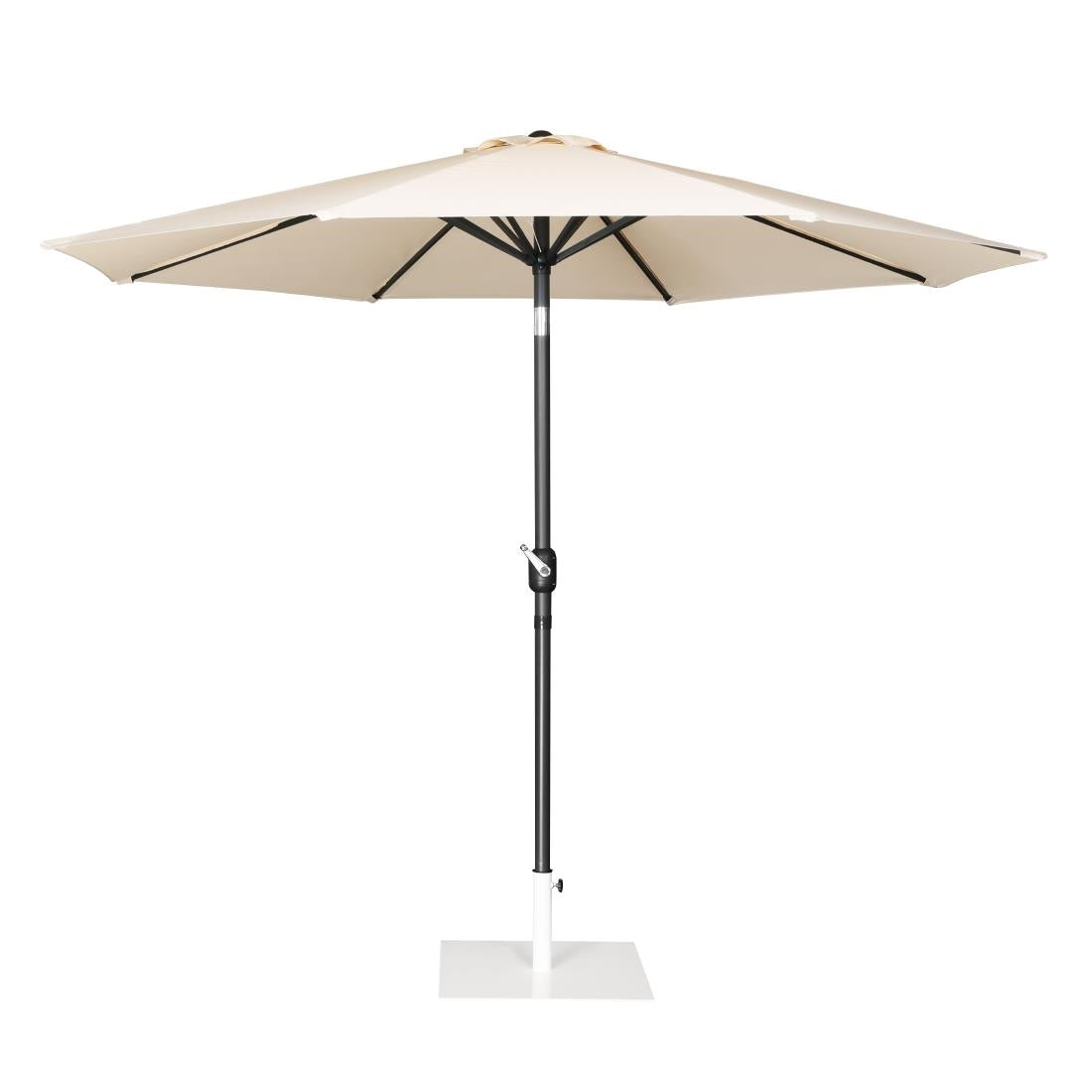 Parasol rond Bolero Seville 3m crème - Bolero - FU503