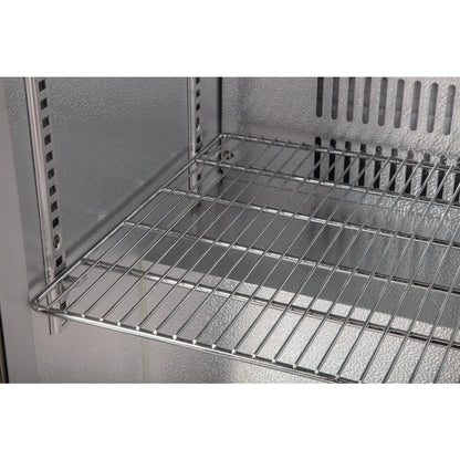 Arrière-bar une porte pivotante Polar Série G inox 138L - Polar - GL007