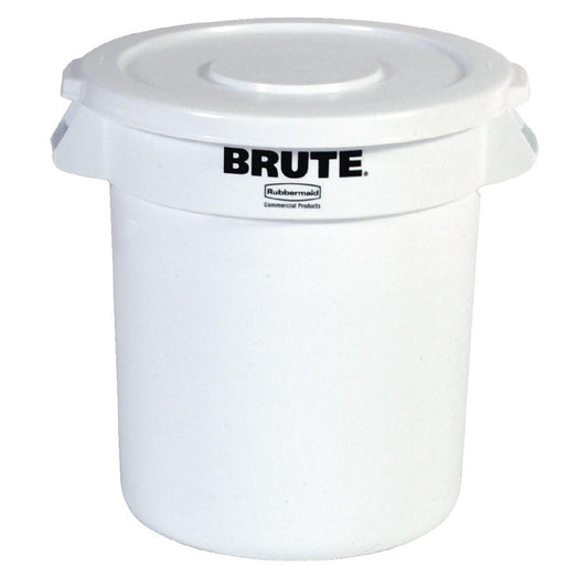 Collecteur Rubbermaid Brute blanc 121,1L - Brute - L653