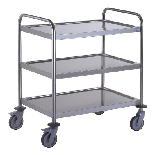 Chariot de service 3 plateaux Tournus 800x530mm - Tournus - GL886