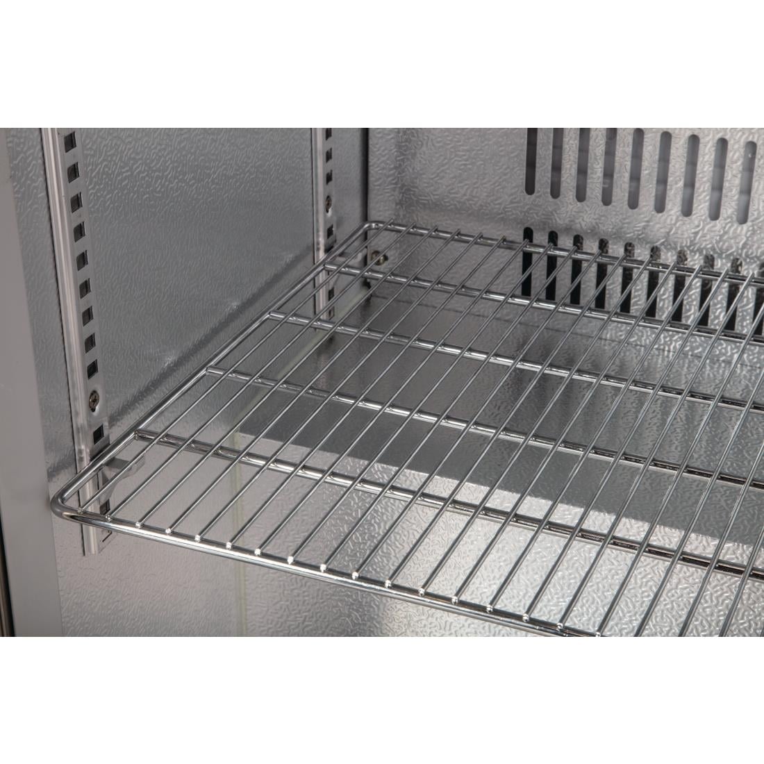 Arrière-bar trois portes pivotantes Polar Série G inox 330L - Polar - GL009