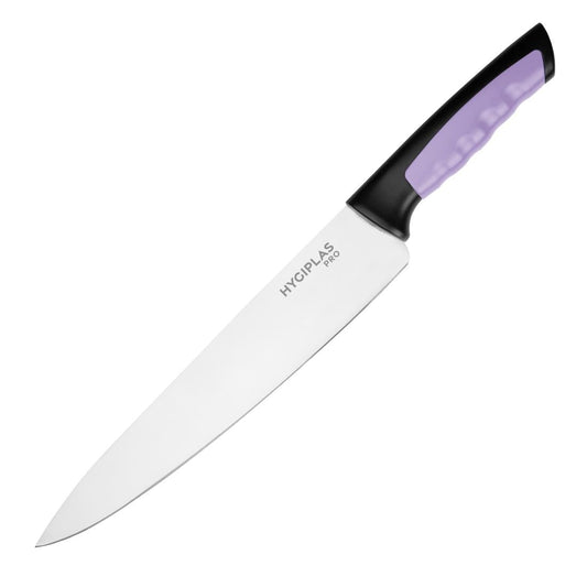 Couteau de cuisine Hygiplas Pro violet 25cm - Hygiplas - JD214