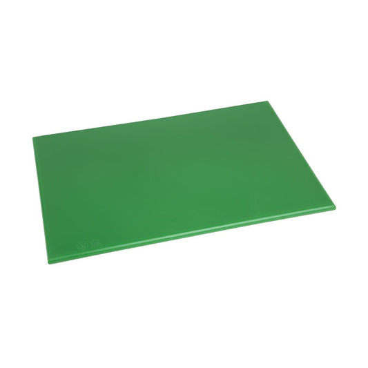 Planche à découper anti-bactérienne en haute densité Hygiplas verte - Hygiplas - F158