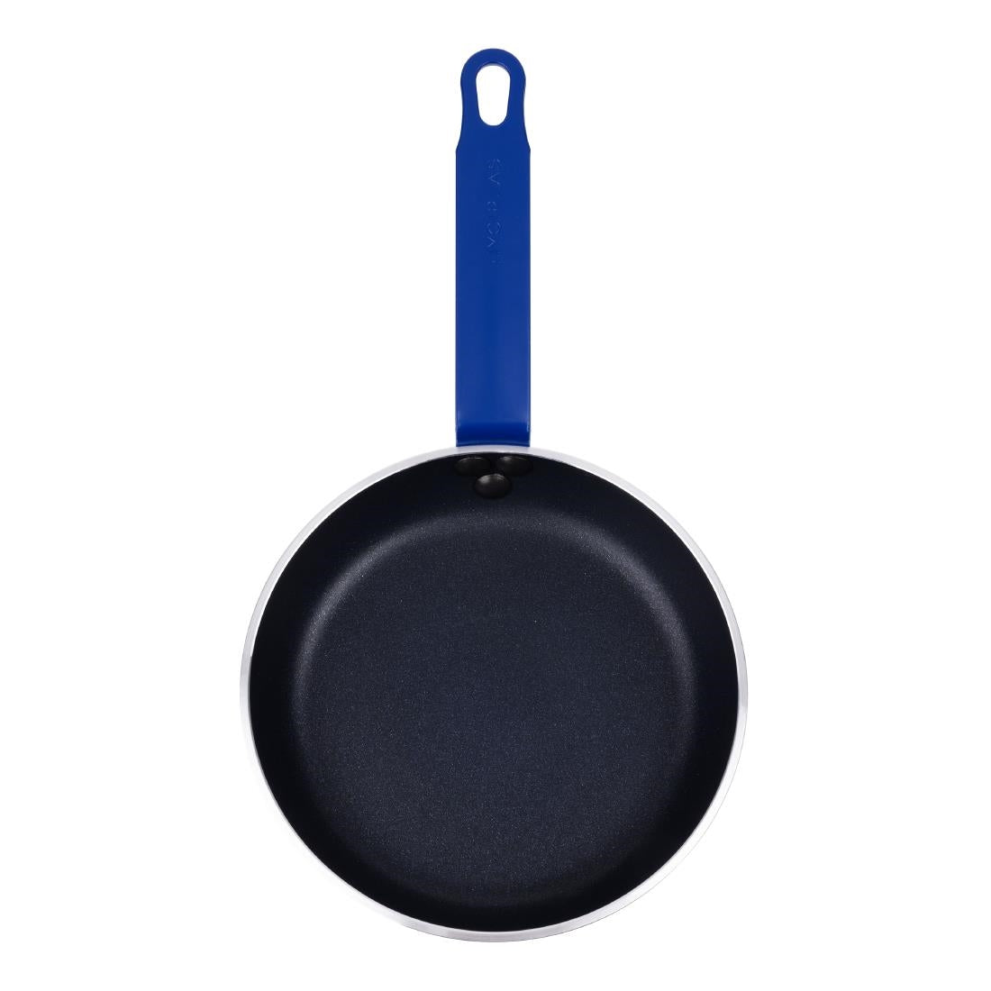 Poêle en aluminium antiadhésive Hygiplas Teflon Platinum Plus 192mm bleue - Hygiplas - HT970