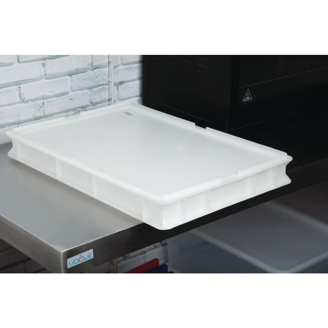 Boîte à pâte à pizza en polyéthylène Cambro 60x40x7cm - Cambro - FS330