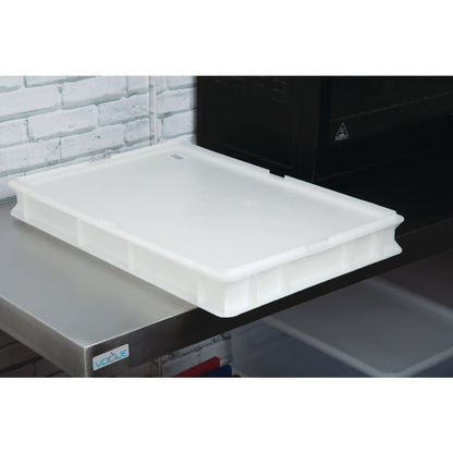 Boîte à pâte à pizza en polyéthylène Cambro 60x40x7cm - Cambro - FS330