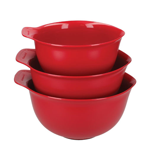 Bols à mélange KitchenAid rouge empire (lot de 3) - Kitchenaid - DX310