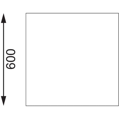 Table de préparation sans rebord en acier inoxydable Vogue 1500 x 600mm - Vogue - T377
