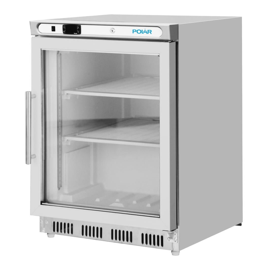 Vitrine réfrigérée négative de comptoir Polar Série C inox 129L - Polar - PC008