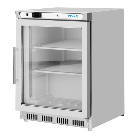 Vitrine réfrigérée négative de comptoir Polar Série C inox 129L - Polar - PC008