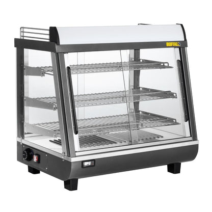 Vitrine chauffante portes avant et arriere Buffalo 96L - Buffalo - HW927
