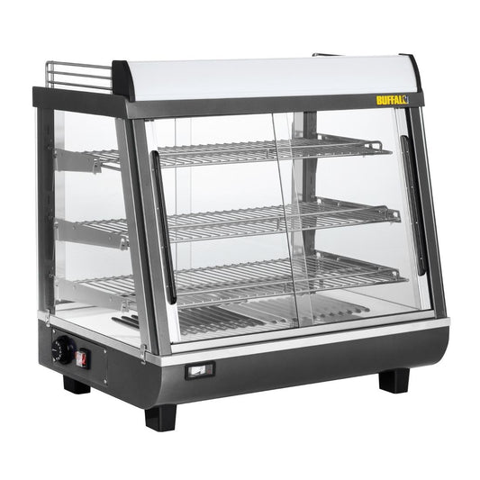 Vitrine chauffante portes avant et arriere Buffalo 96L - Buffalo - HW927