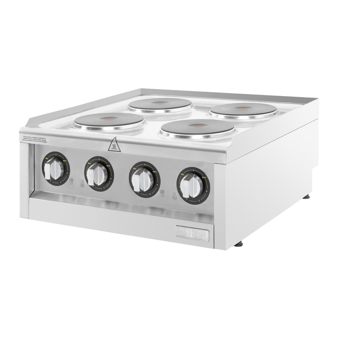 Table de cuisson électrique 4 feux Buffalo Série 600 - Buffalo - CU471