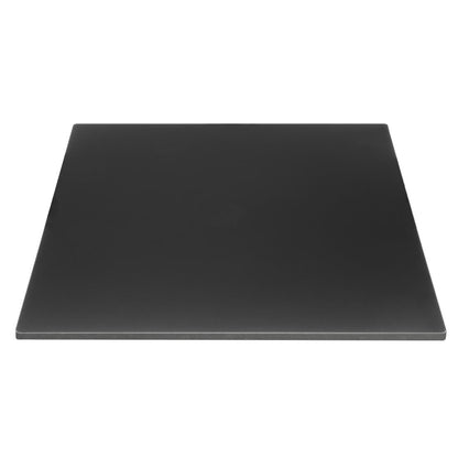 Plateau de table d'extérieur carré noir mat Bolero 700 mm - Bolero - FU530
