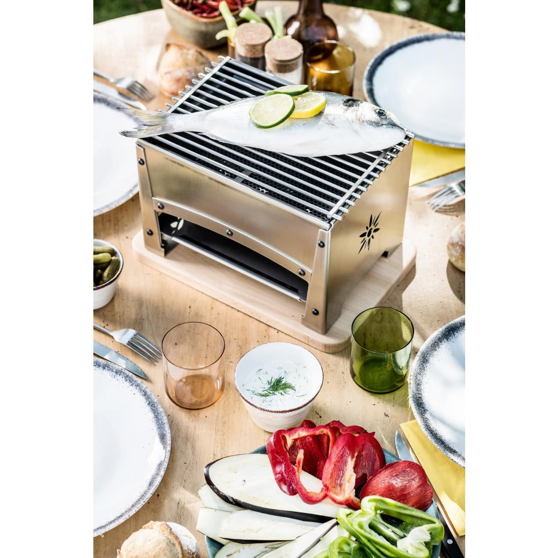 Barbecue de table / brasero Louis Tellier BRASI-F - Louis Tellier - FP429